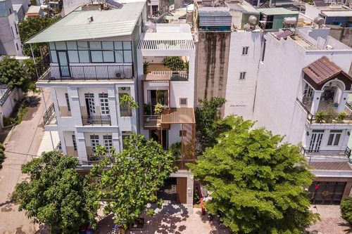 Nới rộng không gian sống với thiết kế lệch tầng