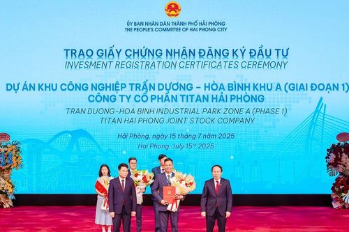 CTCP Titan Hải Phòng được chấp thuận chủ trương đầu tư KCN Trấn Dương – Hòa Bình