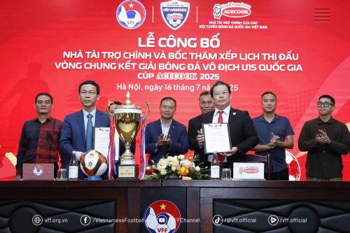 VCK U15 Quốc gia nhận tin vui trước ngày khởi tranh