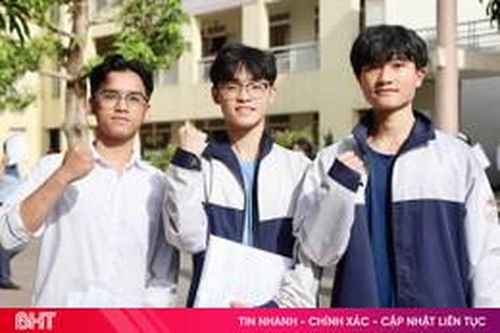Tỷ lệ học sinh đỗ tốt nghiệp THPT ở Hà Tĩnh đạt 99,83%