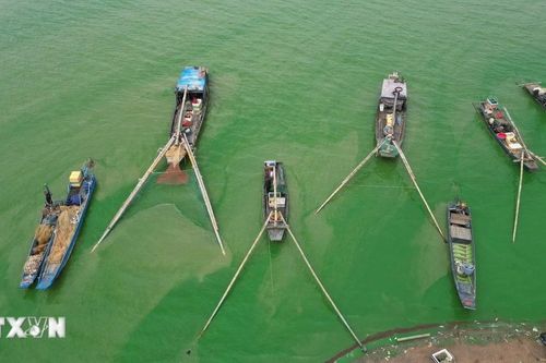 Mặt hồ Trị An chuyển màu xanh ngọc: Đẹp hút khách nhưng nguy cơ dị ứng