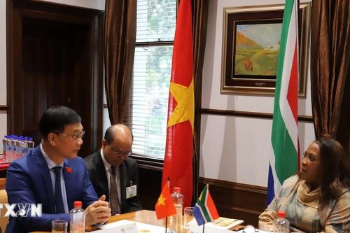 Việt Nam và Nam Phi đẩy mạnh hợp tác nghị viện