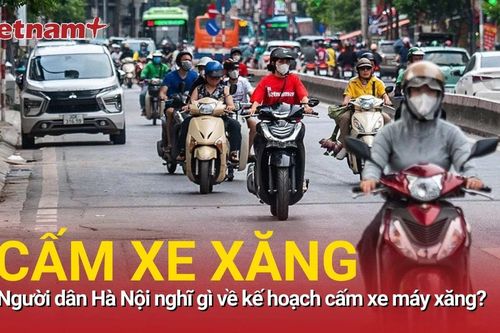 Người dân Hà Nội nghĩ gì về kế hoạch cấm xe máy xăng trong Vành đai 1?