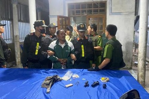 Khởi tố đối tượng dùng súng tự chế bắn Trung tá công an ở Lâm Đồng bị thương