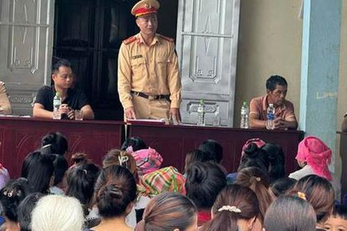 Lai Châu: Đưa pháp luật giao thông về tận bản làng