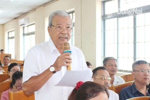 Cử tri phường Tam Hiệp đề nghị cần có giải pháp đột phá để thúc đẩy nhà ở xã hội cho công nhân lao động