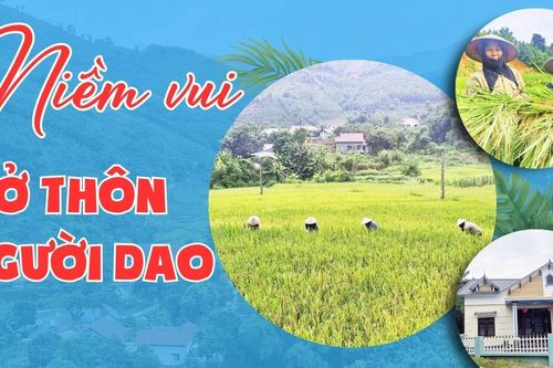 Niềm vui ở thôn người Dao