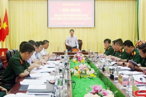 Kiểm tra công tác chuẩn bị Đại hội đại biểu Đảng bộ Quân sự tỉnh nhiệm kỳ 2025-2030