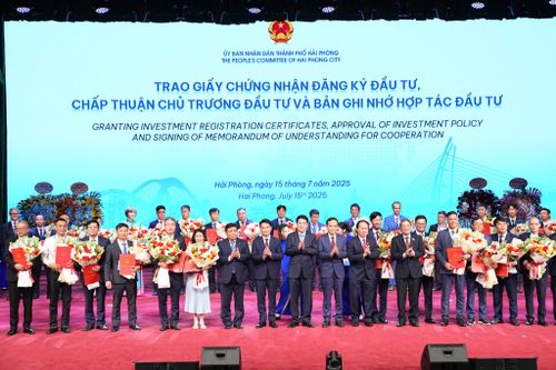 Hải Phòng thu hút thêm 15,6 tỷ USD vốn đầu tư