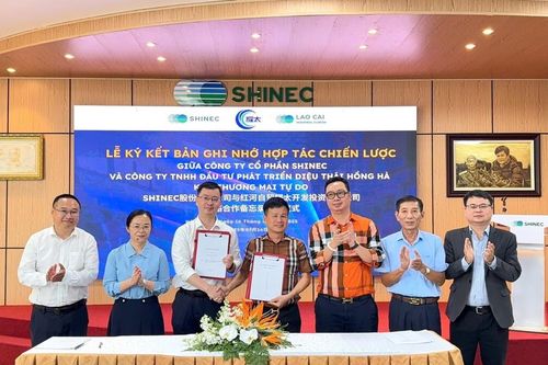 Công ty Shinec và Diệu Thái ký kết hợp tác chiến lược trị giá 500 triệu USD