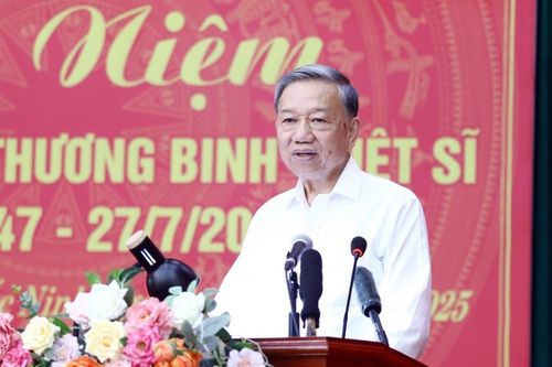 Tổng Bí thư: Các thương bệnh binh là biểu tượng của ý chí, nghị lực Việt Nam