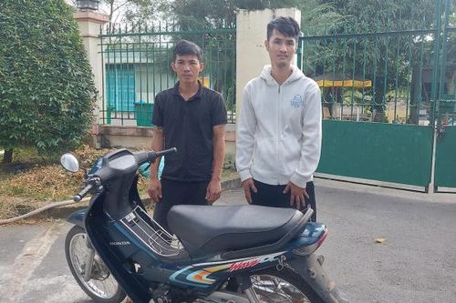 Công an phường nhanh chóng làm rõ thủ phạm trộm xe máy