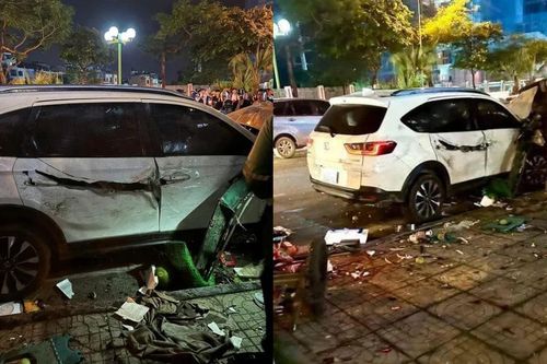 Hà Nội: Ô tô tông liên hoàn khiến 1 người không qua khỏi, tài xế có nồng độ cồn rất cao