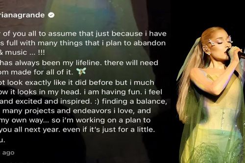 Ariana Grande sẽ lên đường lưu diễn vào năm sau, bác bỏ tin đồn từ bỏ ca hát