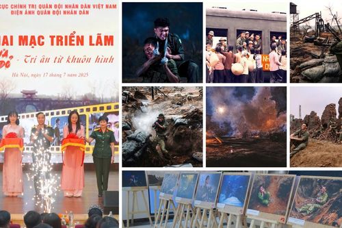 Triển lãm ảnh 'Mưa đỏ': Nén tâm nhang nghệ thuật, khắc ghi trận chiến lịch sử