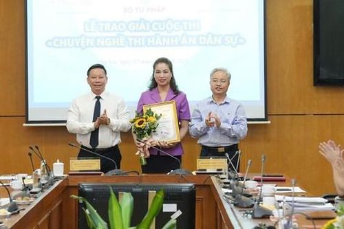 Trên 30 tác phẩm đoạt giải cuộc thi 'Chuyện nghề Thi hành án dân sự'
