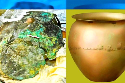 Sự thật gây choáng bên trong chiếc vạc nấu ăn 5.000 tuổi