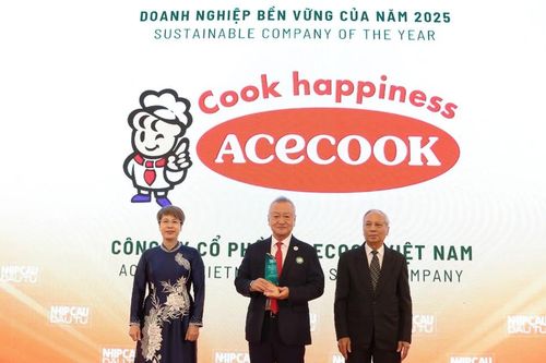 Acecook Việt Nam được vinh danh doanh nghiệp bền vững tiêu biểu
