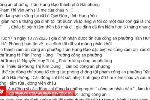 Tìm thấy thiếu nữ đi lạc 6 tháng