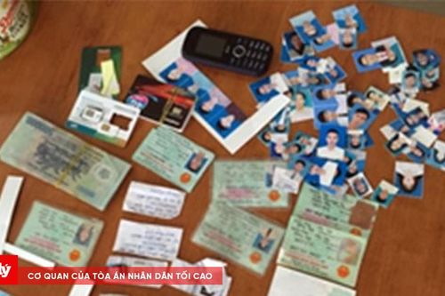 Dùng CMND giả mở tài khoản nhận tiền lừa đảo