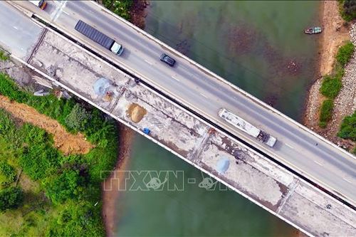 Hoàn thành sửa chữa cầu sông Rác trên Quốc lộ 1A
