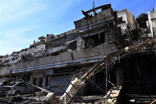 Israel công bố video tấn công trụ sở Bộ Quốc phòng Syria