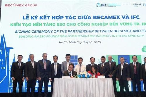 Tập đoàn Becamex và IFC ký kết hợp tác triển khai mô hình Khu công nghiệp sinh thái
