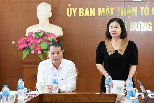 Khẩn trương kiện toàn tổ chức Hội phụ nữ đến khu dân cư