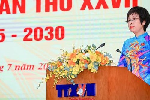 Bà Vũ Việt Trang tái đắc cử Bí thư Đảng ủy TTXVN khóa 27, nhiệm kỳ 2025-2030