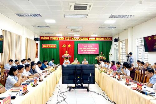 Hội nghị Ban Chấp hành Đảng bộ xã An Phú lần thứ 2 (mở rộng)