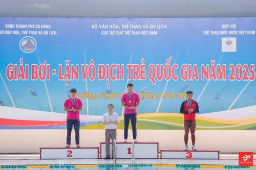Giải bơi - lặn vô địch trẻ quốc gia năm 2025: Đồng Nai xếp thứ tư toàn đoàn nội dung lặn