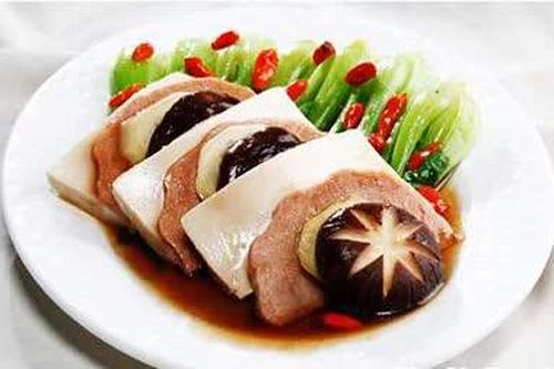 Đậu hũ hấp la hán