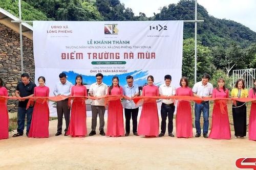 Khánh thành công trình điểm trường mầm non Nà Mùa