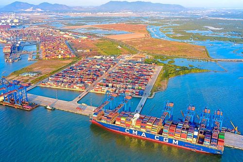 Cảng Gemalink - Tập đoàn Gemadept (GMD) chính thức được đón cỡ tàu container siêu trọng