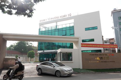 Phường Nghĩa Đô đưa vào hoạt động trạm y tế rộng 1.750m²