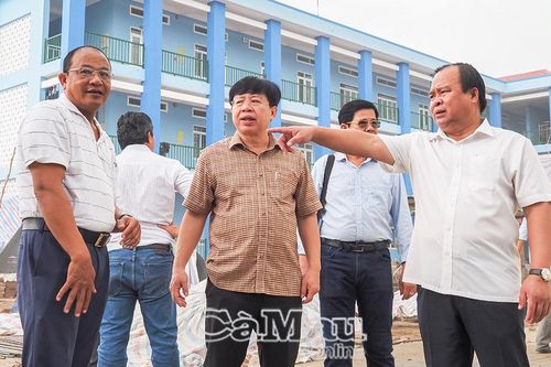 Đẩy nhanh tiến độ xây dựng trường THCS-THPT Tân Bằng