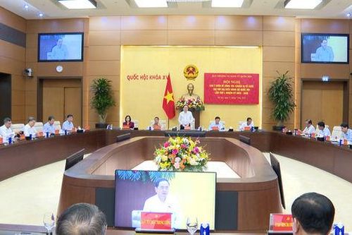 Ban Thường vụ Đảng ủy Quốc hội cho ý kiến về công tác chuẩn bị Đại hội Đảng bộ Quốc hội