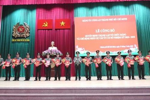 Đảng bộ Công an TPHCM hoàn thành xuất sắc nhiều nhiệm vụ công tác trong 6 tháng đầu năm 2025