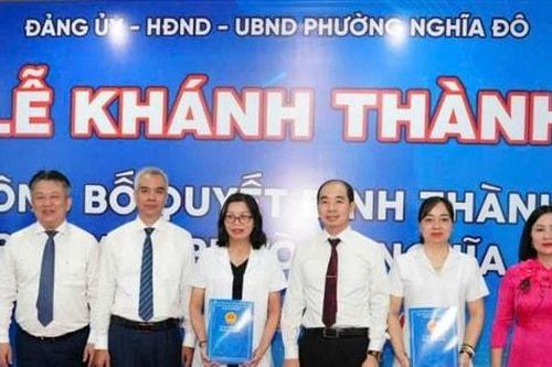 Phường Nghĩa Đô khánh thành Trạm y tế phục vụ hơn 125.000 dân