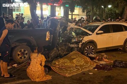 Vụ xe ô tô tông liên hoàn khiến 1 người tử vong ở Hà Nội: Tài xế vi phạm nồng độ cồn kịch khung