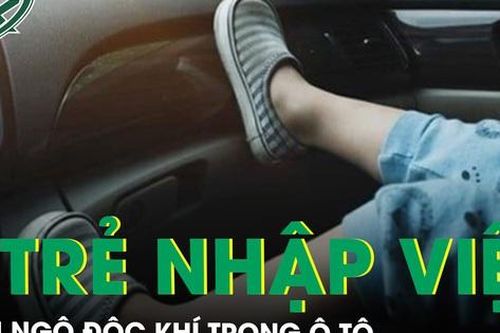 2 trẻ nhập viện nghi do ngộ độc khí sau 1 giờ trong ô tô đóng kín