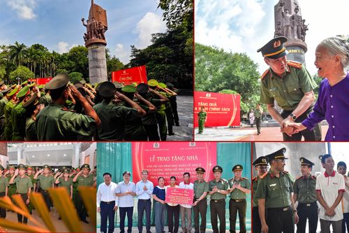 Công an Thủ đô về nơi cội nguồn thiêng liêng của lực lượng CAND, chia sẻ nghĩa tình với đồng bào Thủ đô kháng chiến