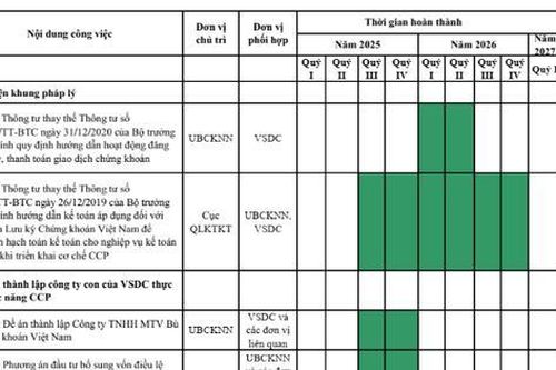 Chính thức công bố Kế hoạch triển khai Cơ chế đối tác bù trừ trung tâm