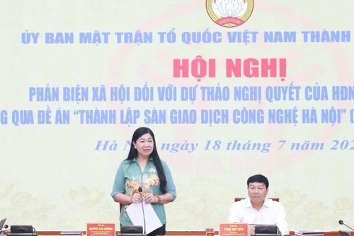 Hà Nội nghiên cứu bổ sung, điều chỉnh mô hình sàn giao dịch công nghệ