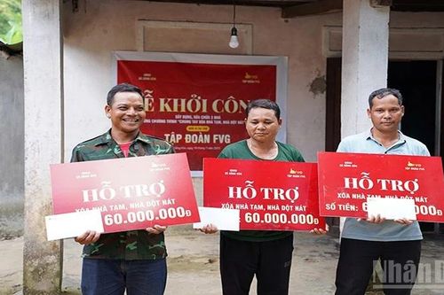 Chung tay hỗ trợ xóa nhà tạm, nhà dột nát cho các địa phương miền núi Đà Nẵng