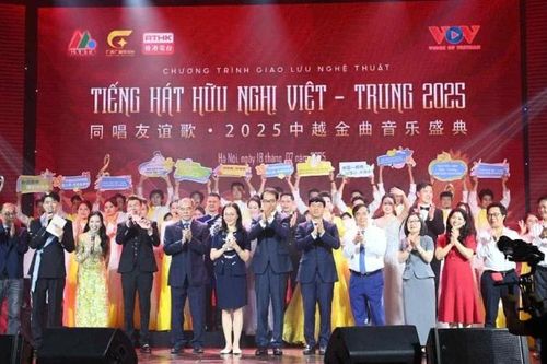 Đặc sắc chương trình giao lưu nghệ thuật 'Tiếng hát hữu nghị Việt-Trung'