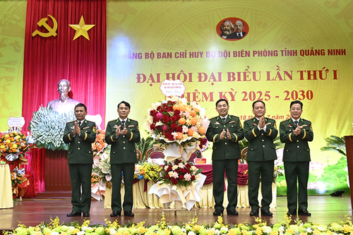 Đại hội đại biểu Đảng bộ Ban Chỉ huy Bộ đội Biên phòng tỉnh Quảng Ninh lần thứ I, nhiệm kỳ 2025-2030