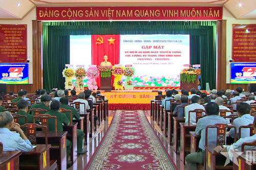 Gặp mặt kỷ niệm 80 năm Ngày truyền thống LLVT tỉnh Bình Định