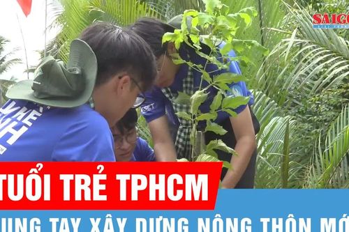 Tuổi trẻ TPHCM chung tay xây dựng nông thôn mới tại Vĩnh Long