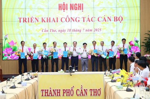 Bổ nhiệm lãnh đạo Ban QLDA đầu tư xây dựng công trình giao thông - nông nghiệp TP Cần Thơ